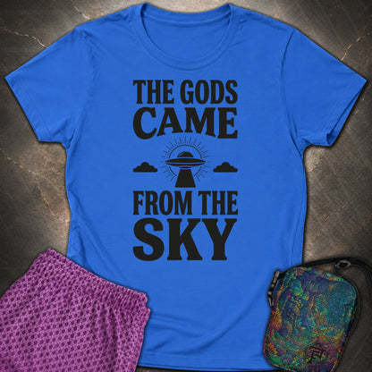 The Gods Come Ciemne - The Gods Come Ciemne Womens T-Shirt - Royal