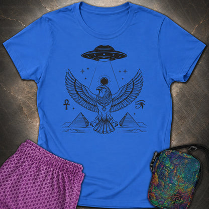 Shadow Falcon Under Alien Light - Shadow Falcon Under Alien Light Womens T-Shirt - Royal