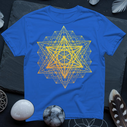 Metatron's Cube Grid T-Shirt