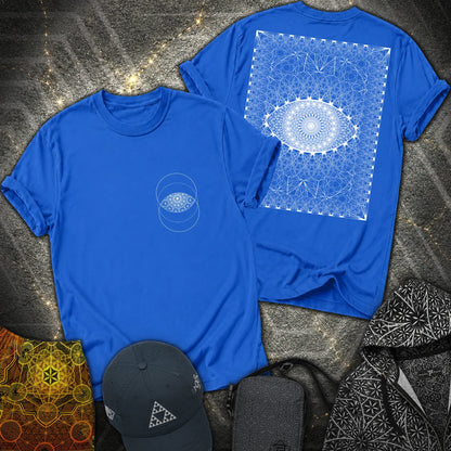 Eye Of The Creator 2 Sided T-Shirt - Eye Of The Creator 2 Sided T-Shirt - Royal