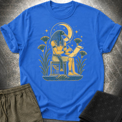 Moonlit Ibis Scribe - Moonlit Ibis Scribe T-Shirt - Royal