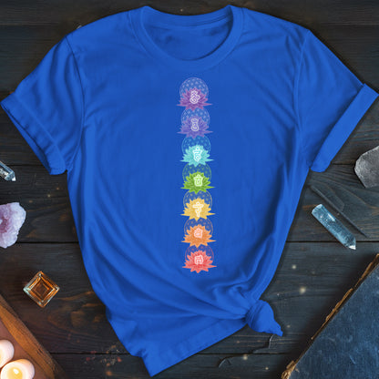 Lotus Flower Chakras T-Shirt