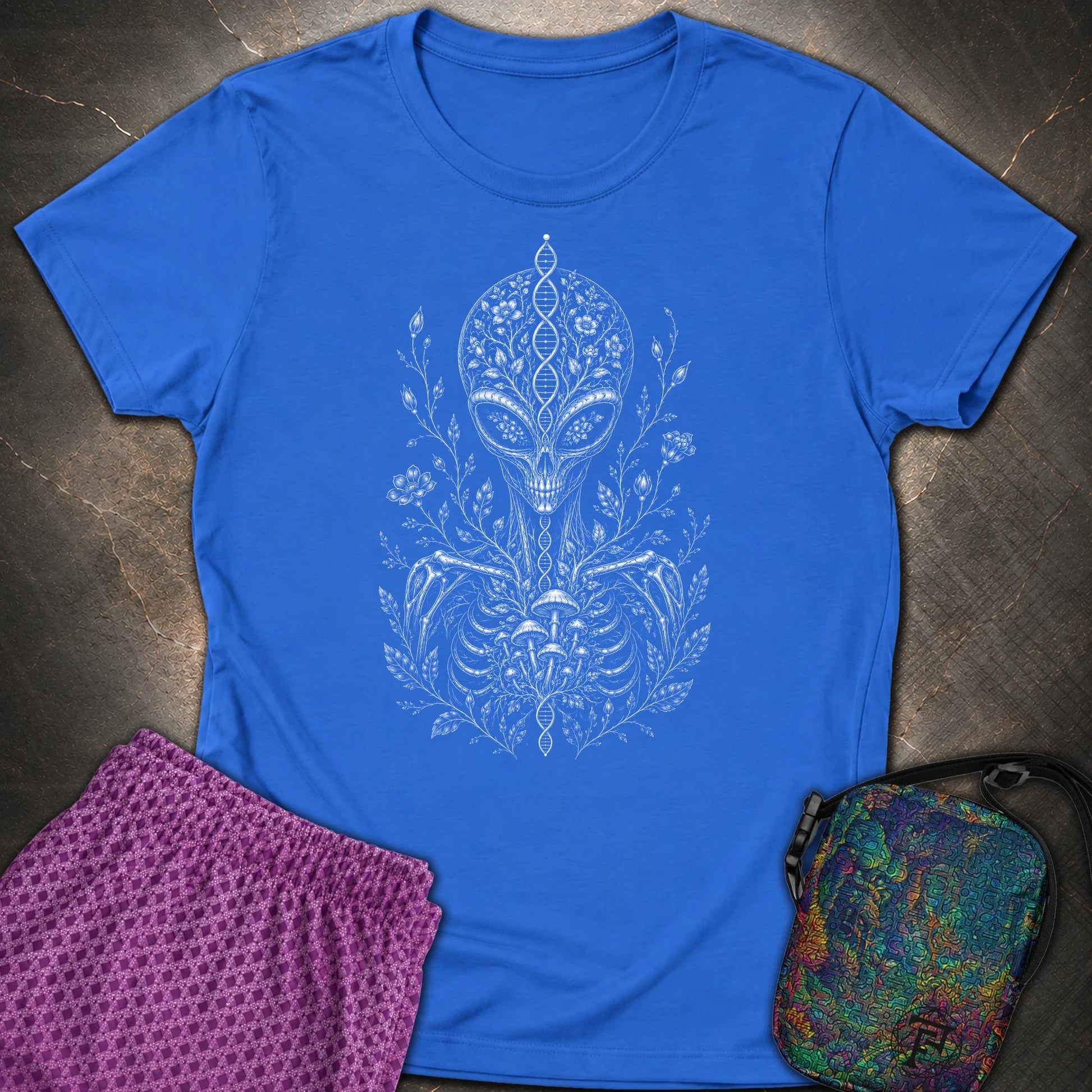 Intraterrestial - Intraterrestial Womens T-Shirt - Royal