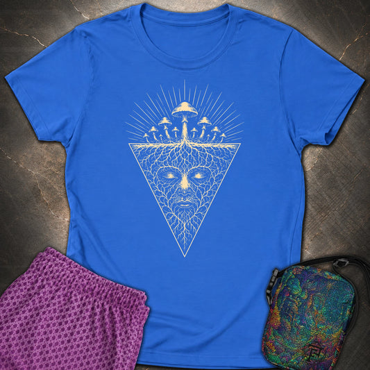 Mycelium Consciousness - Mycelium Consciousness Womens T-Shirt - Royal