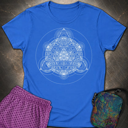 Sacred Mosaic T-Shirt - Sacred Mosaic Womens T-Shirt - Royal