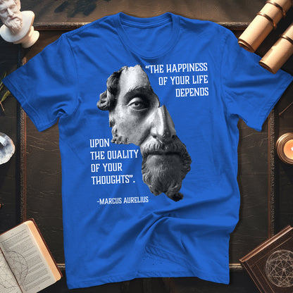 Marcus Aurelius Happiness T-Shirt