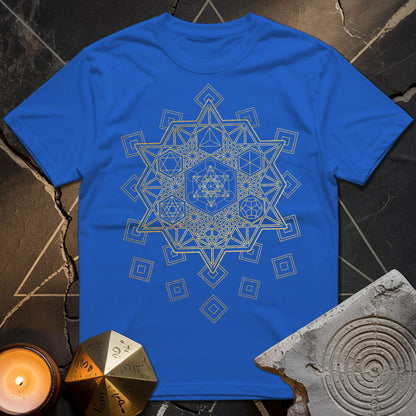 Metatron and Platonic Solids T-Shirt
