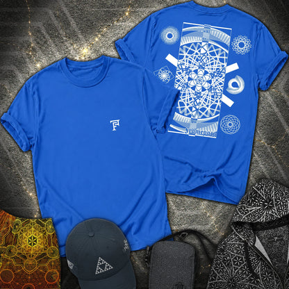 FramePace Geometry 2 Sided T-Shirt - FramePace Geometry 2 Sided T-Shirt - Royal