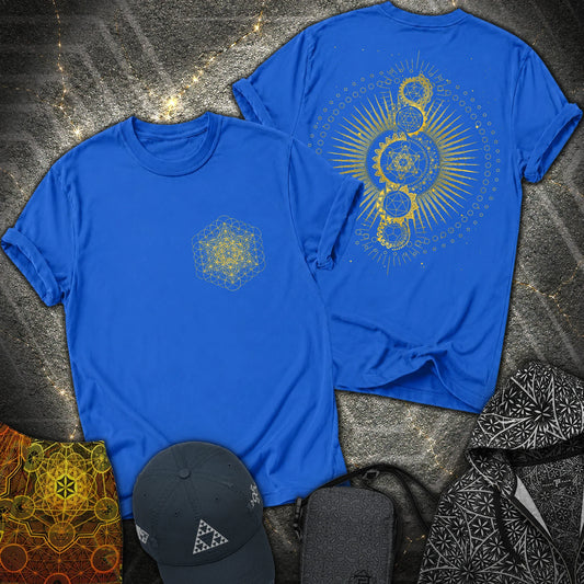Metatron Journey 2 Sided T-Shirt - Metatron Journey 2 Sided T-Shirt - Royal