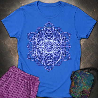 Vesica Eye Of The Universe - Vesica Eye Of The Universe Womens T-Shirt - Royal