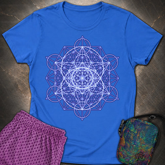 Vesica Eye Of The Universe - Vesica Eye Of The Universe Womens T-Shirt - Royal
