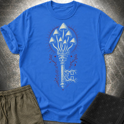 The Mushroom Key - The Mushroom Key T-Shirt - Royal