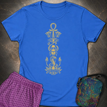 Ancient Egyptian Symbol Totem - Ancient Egyptian Symbol Totem Womens T-Shirt - Royal
