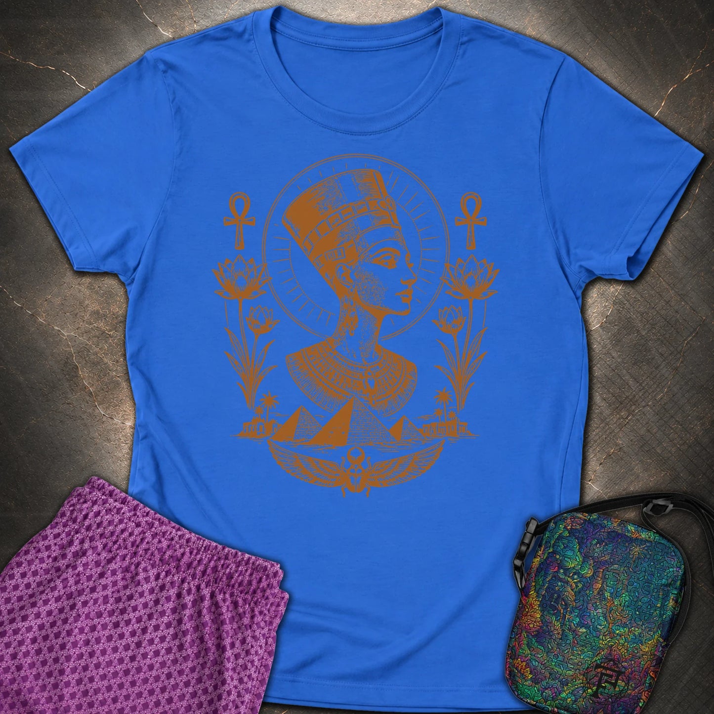 Royal Queen of the Nile - Royal Queen of the Nile Womens T-Shirt - Royal