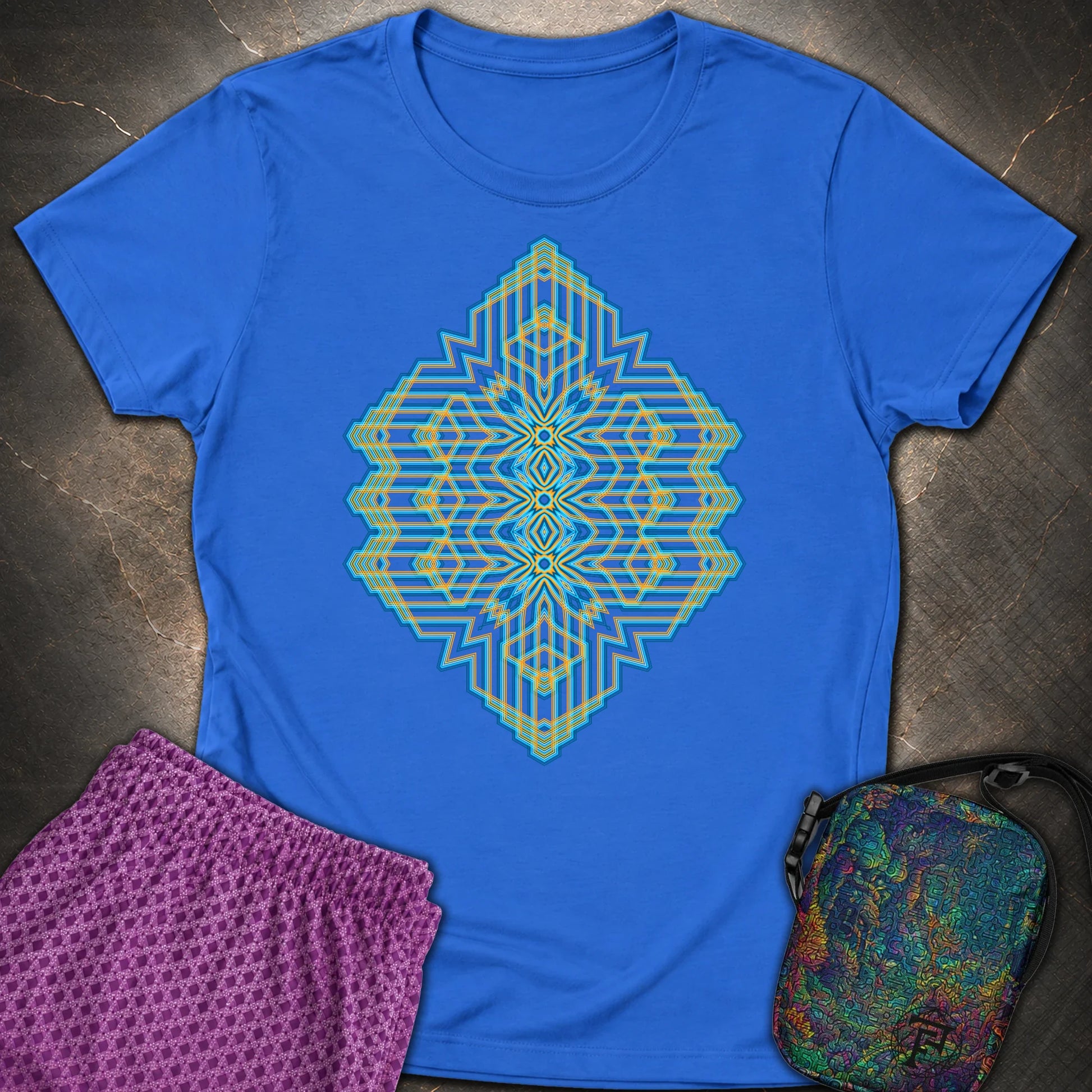 Triune Signal Temple - Triune Signal Temple Womens T-Shirt - Royal