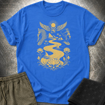 Golden Nile Between Two Crowns - Golden Nile Between Two Crowns T-Shirt - Royal