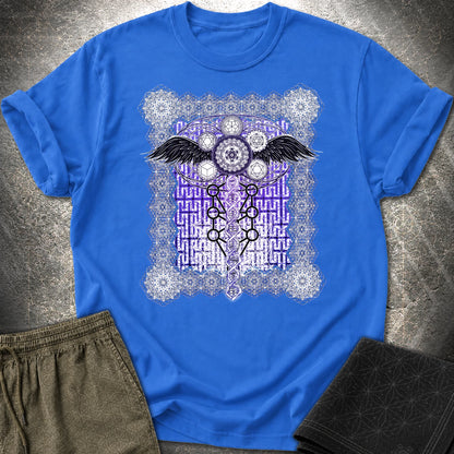 Metatron Ascension T-Shirt - Metatron Ascension T-Shirt - Royal