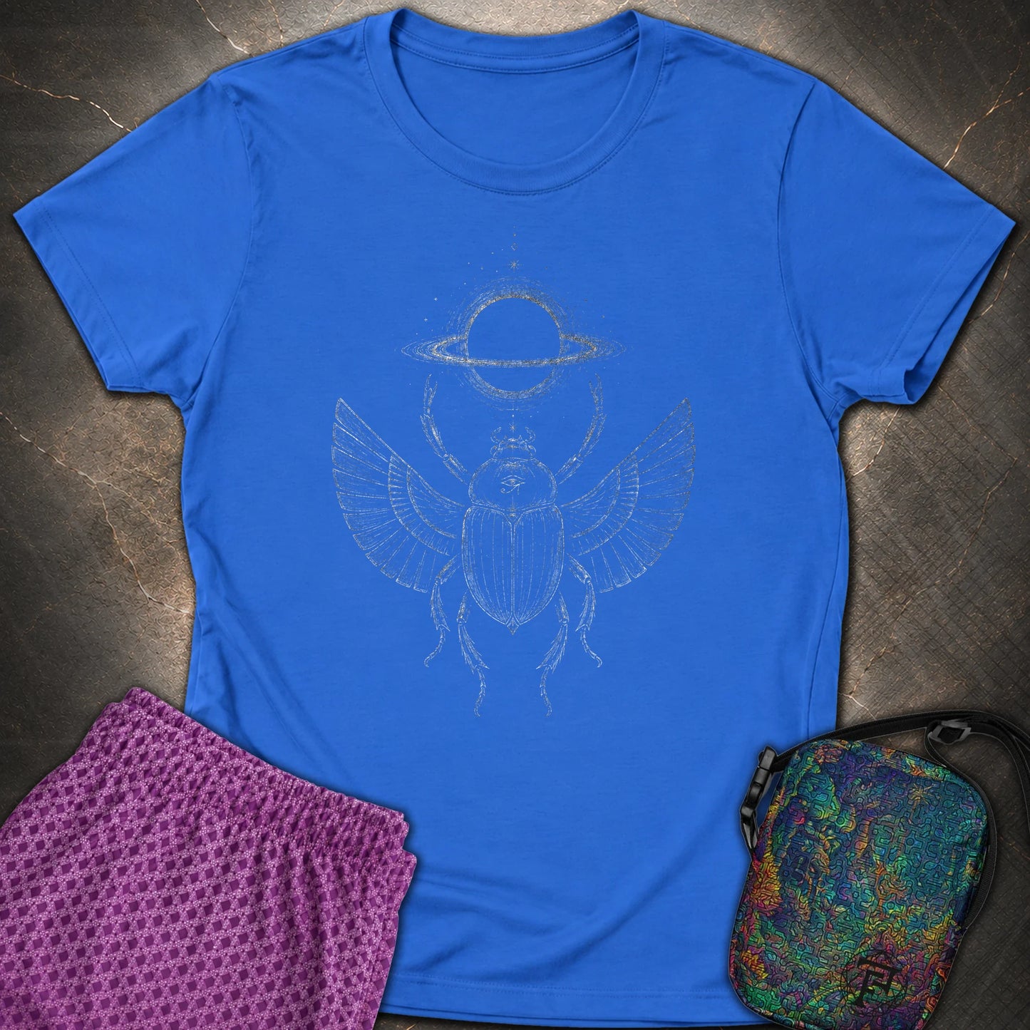 Void Scarab - Void Scarab Womens T-Shirt - Royal