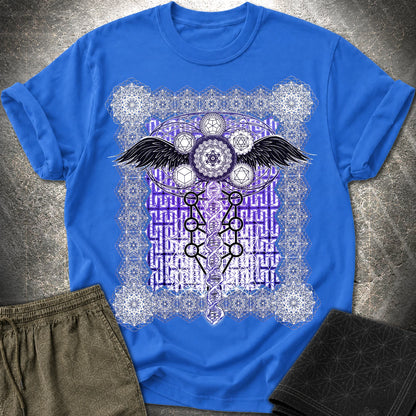 Metatron Ascension T-Shirt - Metatron Ascension T-Shirt - Royal