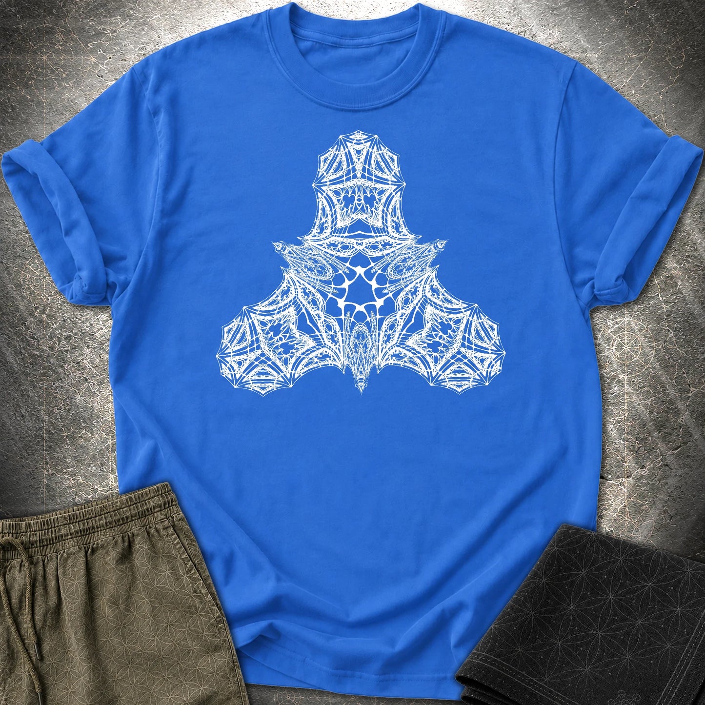 Organic Triple T-Shirt - Organic Triple T-Shirt - Royal