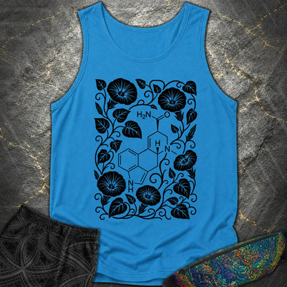 Morning Glory Molecule - Morning Glory Molecule Comfort Tank Top - Royal Caribe