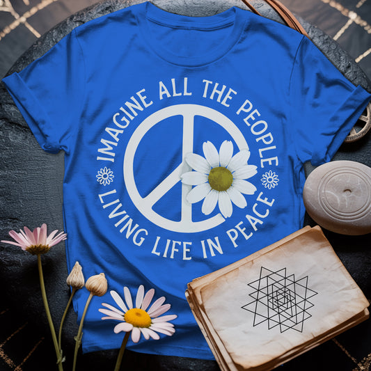 Imagine Life In Peace T-Shirt