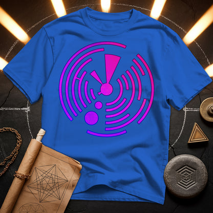 Crop Circle Electric Pink T-Shirt