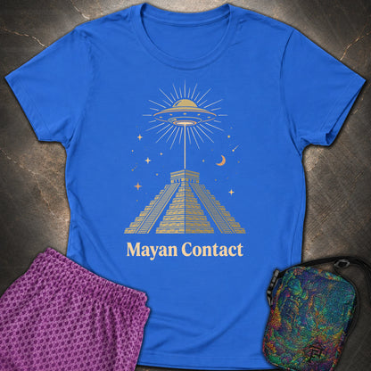 Piramida Majów I UFO 2 - Piramida Majów I UFO 2 Womens T-Shirt - Royal