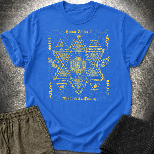 Occult Ancient Wisdom T-Shirt - Occult Ancient Wisdom T-Shirt - Royal