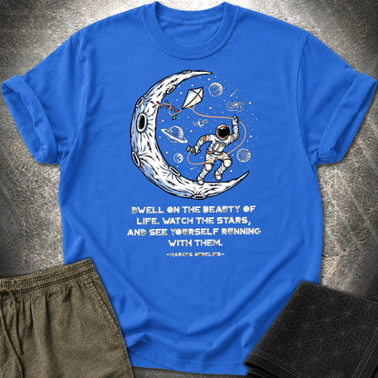 Marcus Aurelius Stars T-Shirt - Marcus Aurelius Stars T-Shirt - Royal