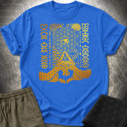 Kalesvara Mudra T-Shirt - Kalesvara Mudra T-Shirt - Royal