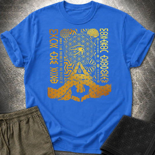 Kalesvara Mudra T-Shirt - Kalesvara Mudra T-Shirt - Royal