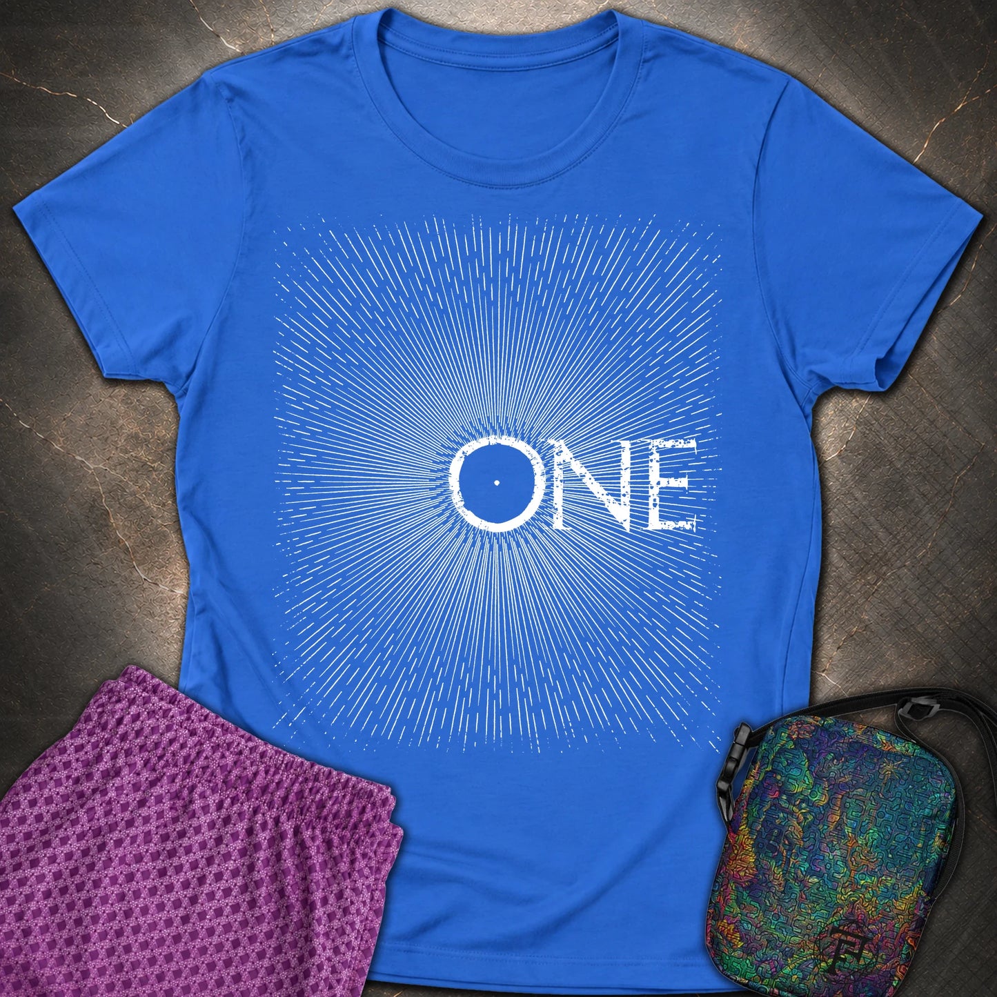 We Are All One Womens T-Shirt - We Are All One Womens T-Shirt - Royal