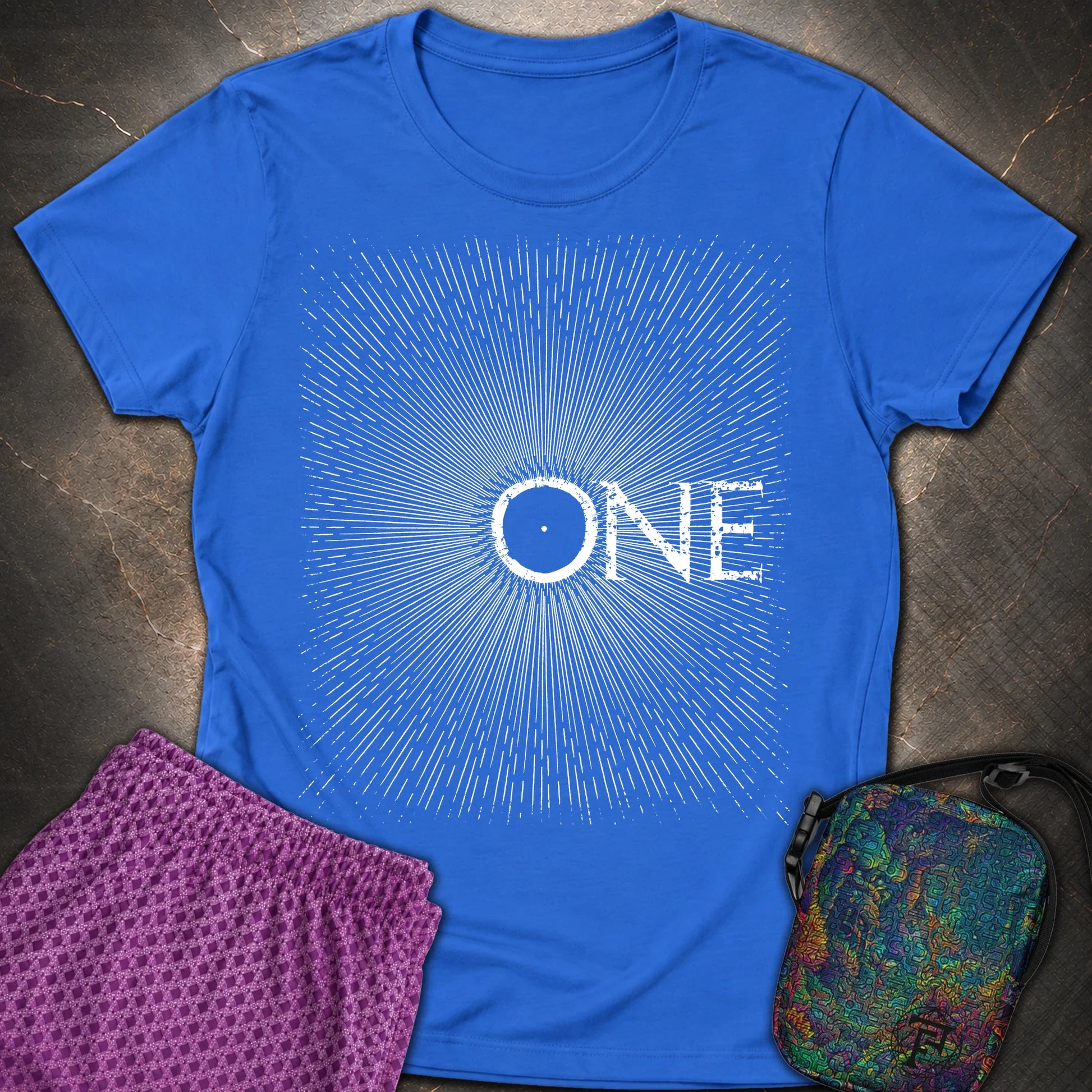 We Are All One Womens T-Shirt - We Are All One Womens T-Shirt - Royal