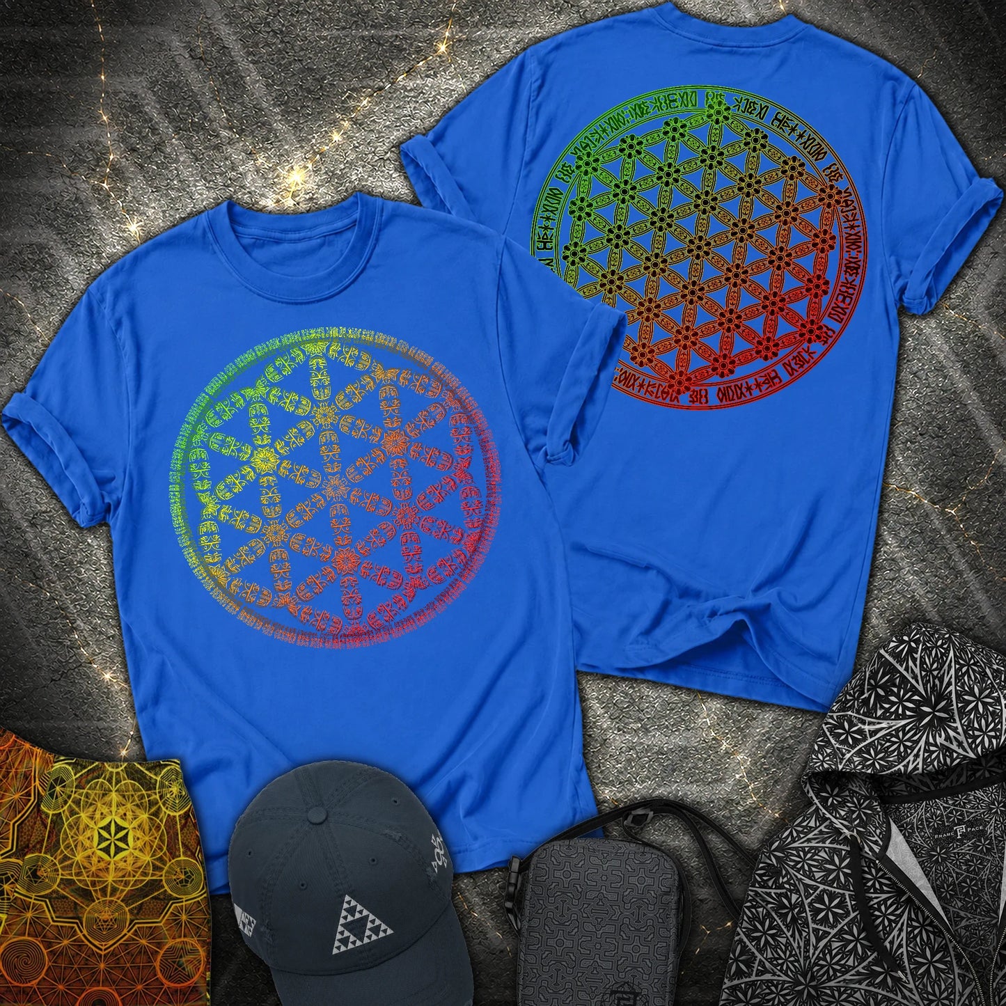 Seed and Flower 2 Sided T-Shirt - Seed and Flower 2 Sided T-Shirt - Royal