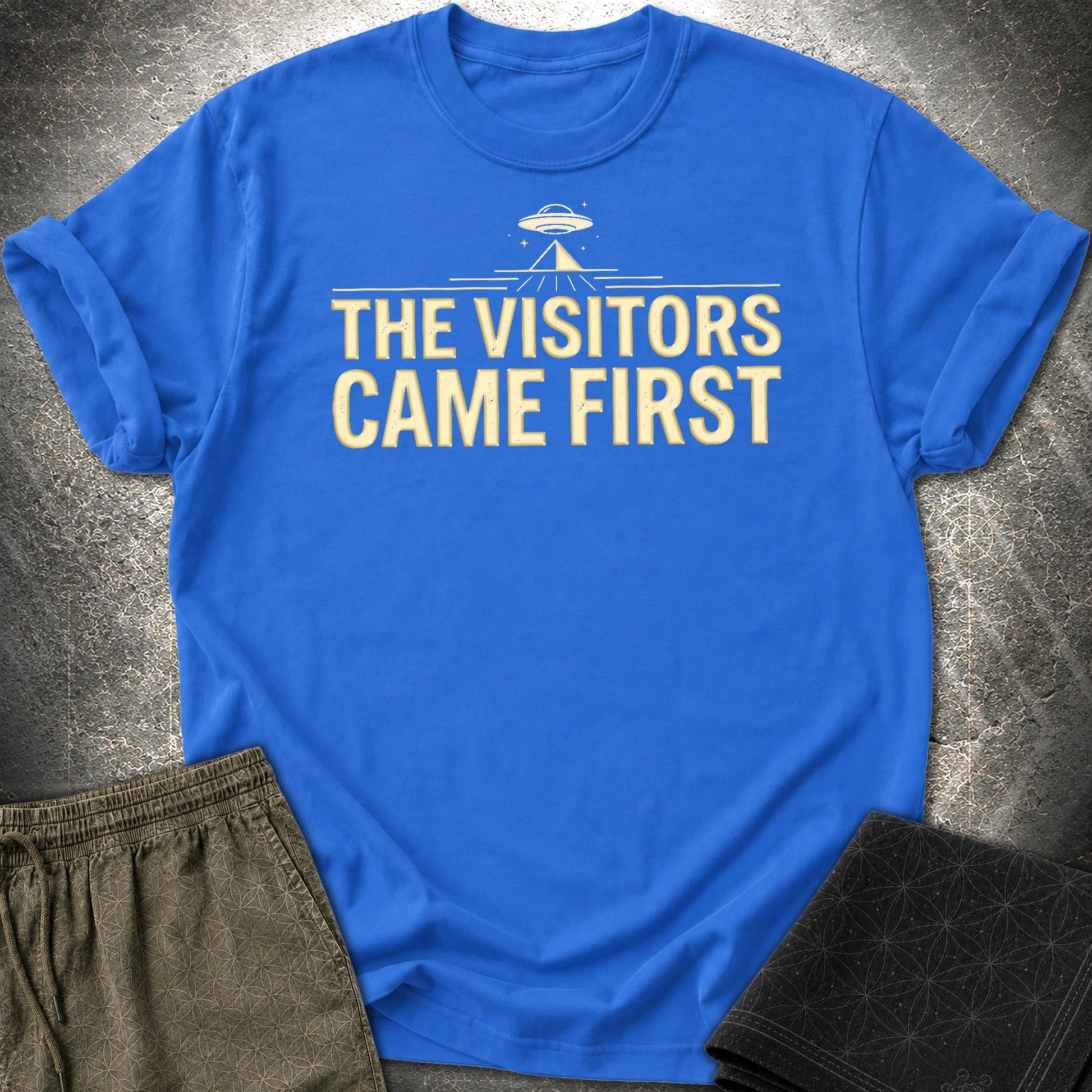 The Visittors Come First - The Visittors Come First T-Shirt - Royal