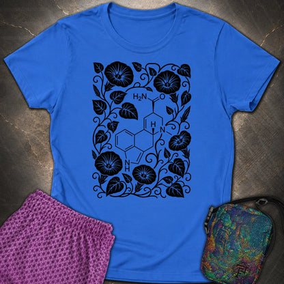 Morning Glory Molecule - Morning Glory Molecule Womens T-Shirt - Royal