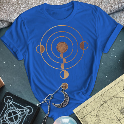 Crop Cirlce Copper T-Shirt