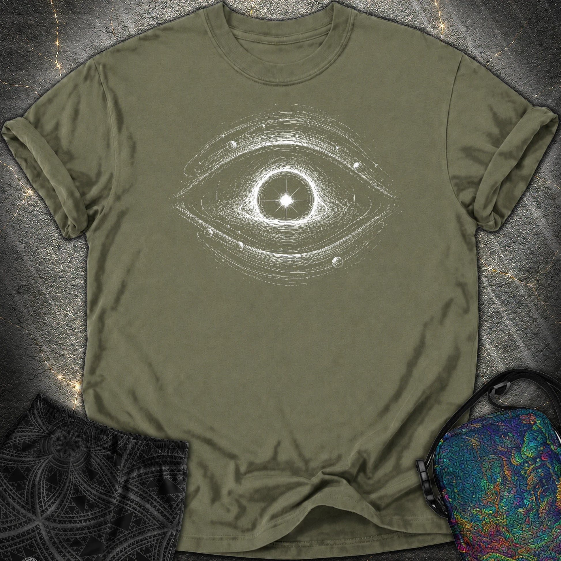 Eye Of The Void Comfort T-Shirt - Eye Of The Void Comfort T-Shirt - Sage