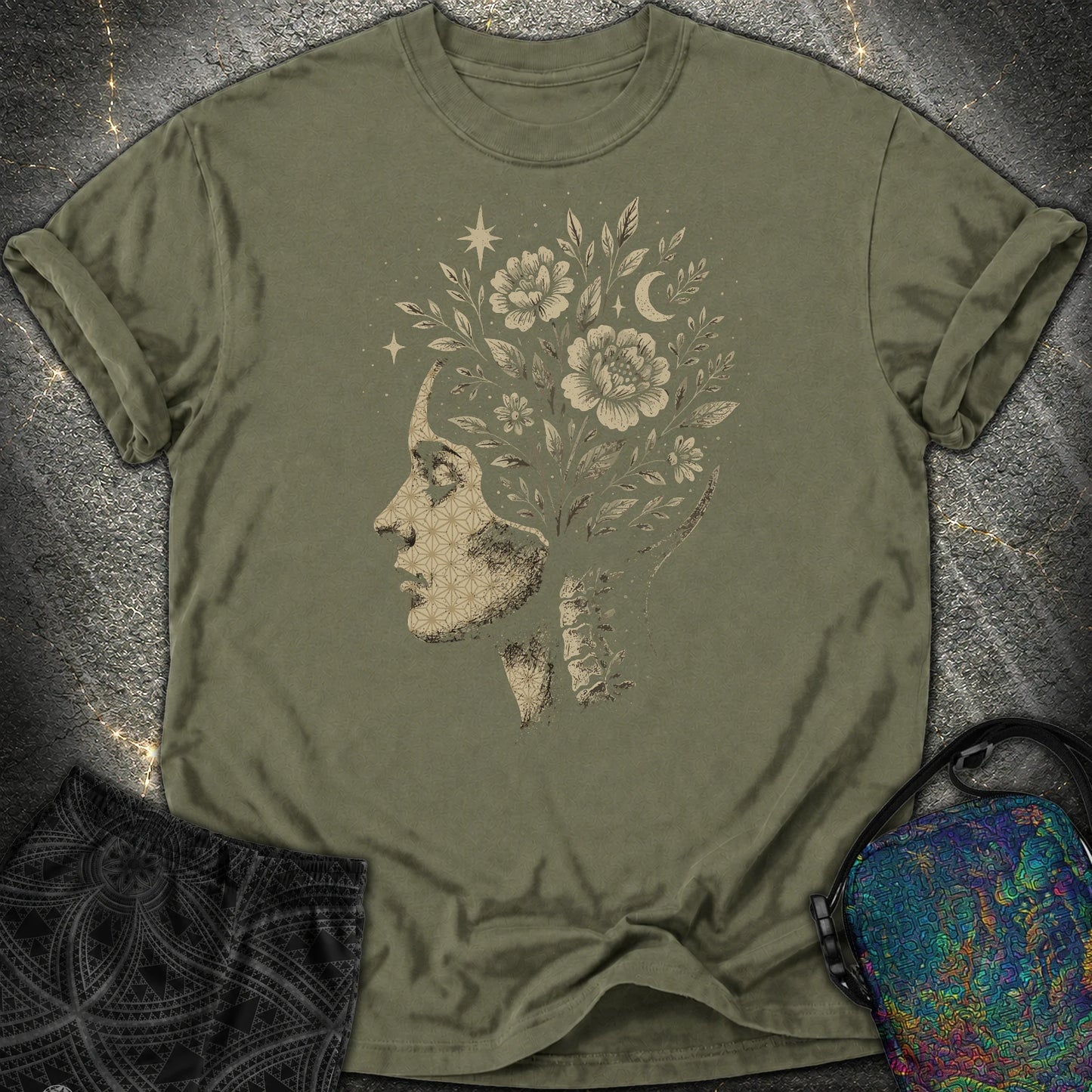 Inner Garden Comfort T-Shirt - Inner Garden Comfort T-Shirt - Sage