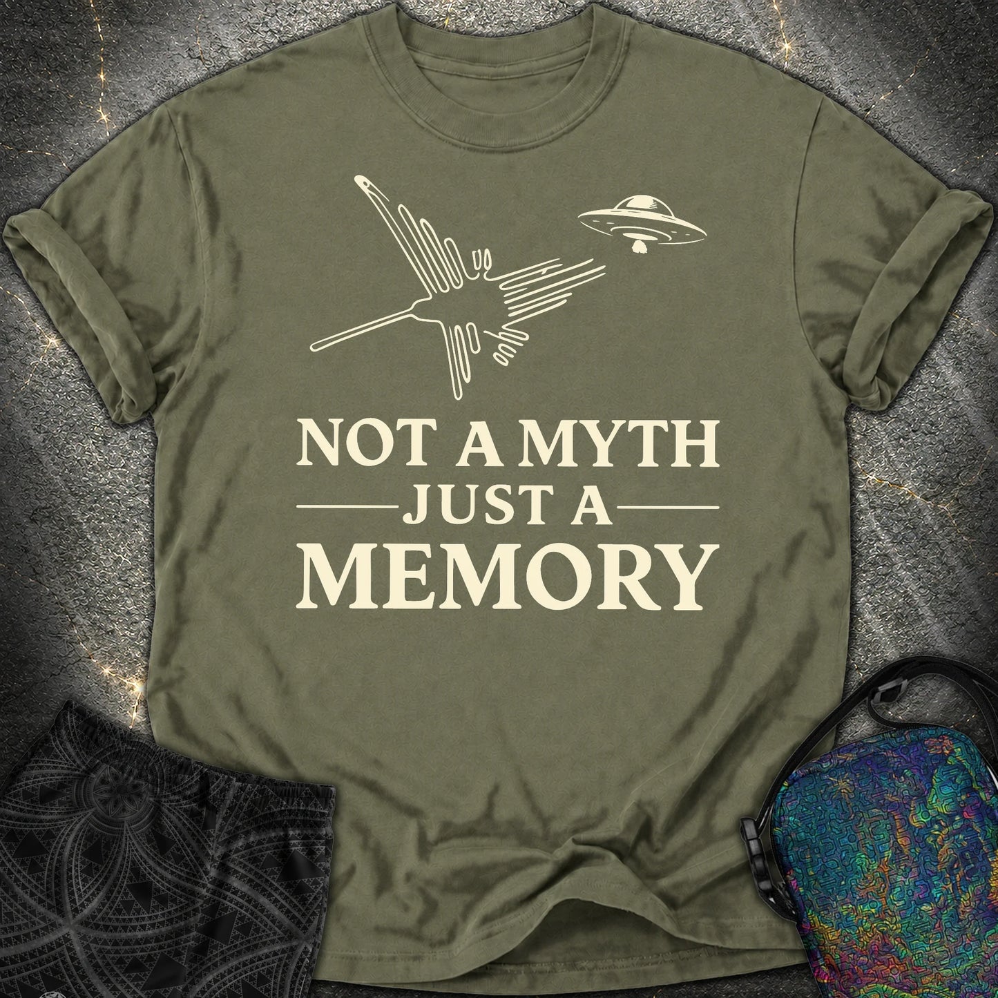 NOT MYTH JUST MEMORY - NOT MYTH JUST MEMORY Comfort T-Shirt - Sage