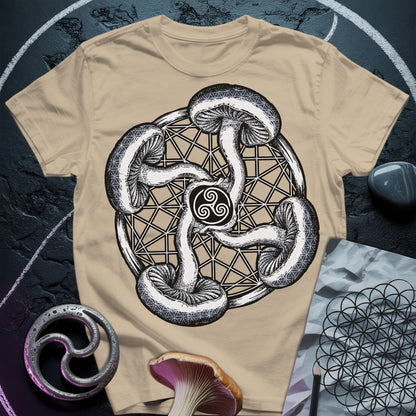 Fungal Flow of the Triskelion T-Shirt