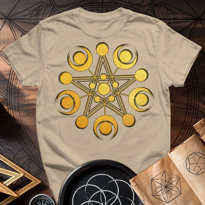 Golden Crop Circle T-Shirt