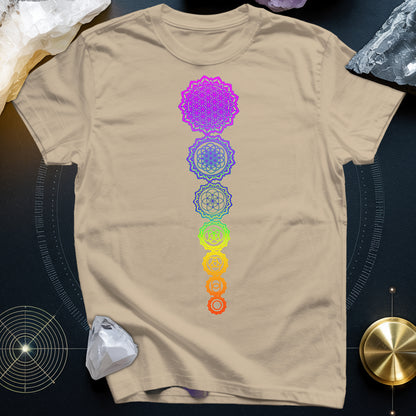 Flower Of Life Chakras T-Shirt
