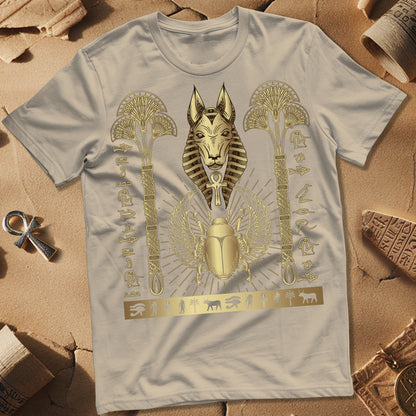Anubis Ankh Scarab Egypt T-Shirt
