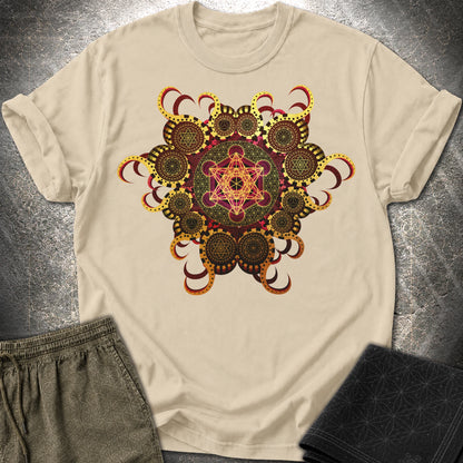 Organic Metatron - Organic Metatron T-Shirt - Sand