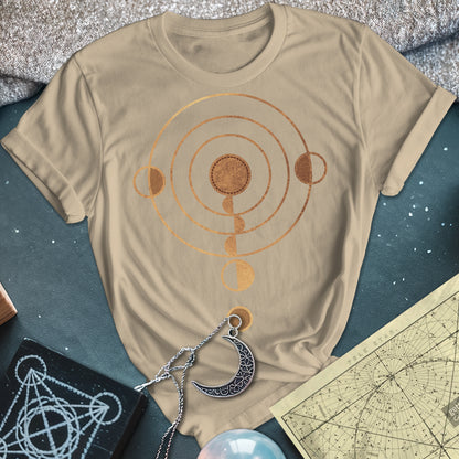 Crop Cirlce Copper T-Shirt