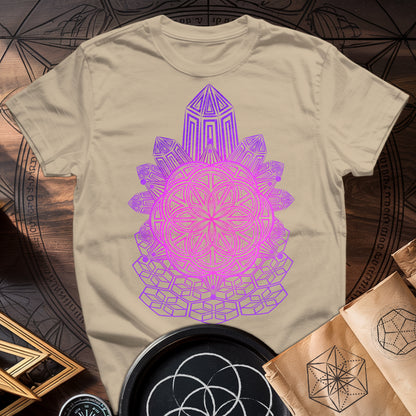 Crystal Seed Sacred Geometry T-Shirt