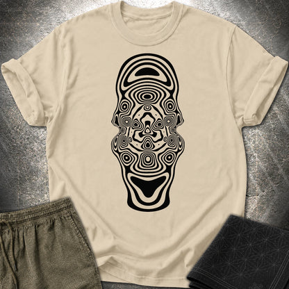 Mind Blown Black T-Shirt - Mind Blown Black T-Shirt - Sand