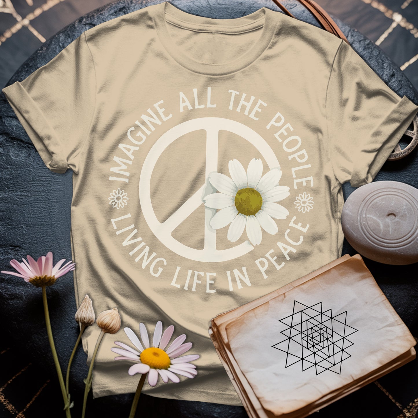 Imagine Life In Peace T-Shirt